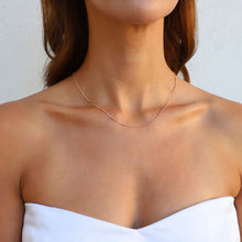 Load image into Gallery viewer, rose gold Satellite necklace