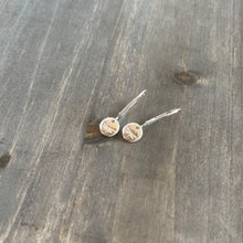 Load image into Gallery viewer, Sterling Silver Tiny Dragonfly Earrings