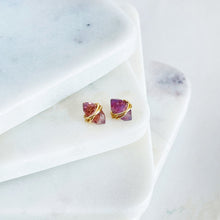 Load image into Gallery viewer, Amethyst stud