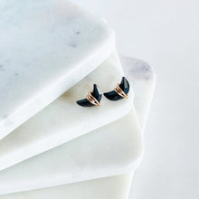 Load image into Gallery viewer, black onyx stud
